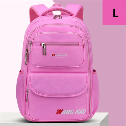 Children Printing School Backpack Large-Capacity Orthopedic Schoolbag For Boys Girls Laptop Backpacks Teenage Nylon School Bags