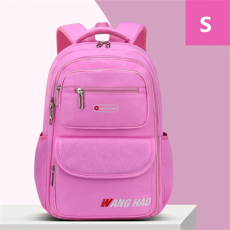 Children Printing School Backpack Large-Capacity Orthopedic Schoolbag For Boys Girls Laptop Backpacks Teenage Nylon School Bags