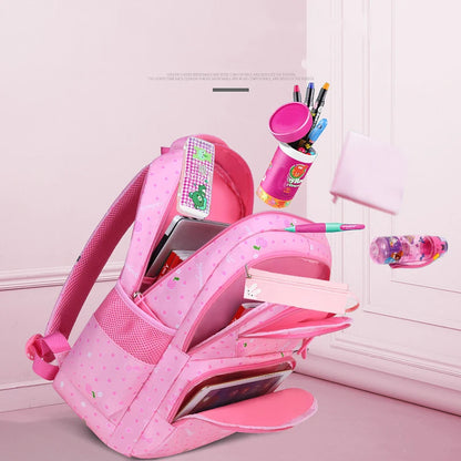 Children School Backpack For Girls Primary School Bags Students Backpack Book bag Waterproof  Kids Lightweight Schoolbag