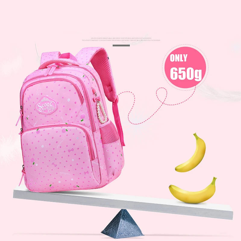 Children School Backpack For Girls Primary School Bags Students Backpack Book bag Waterproof  Kids Lightweight Schoolbag