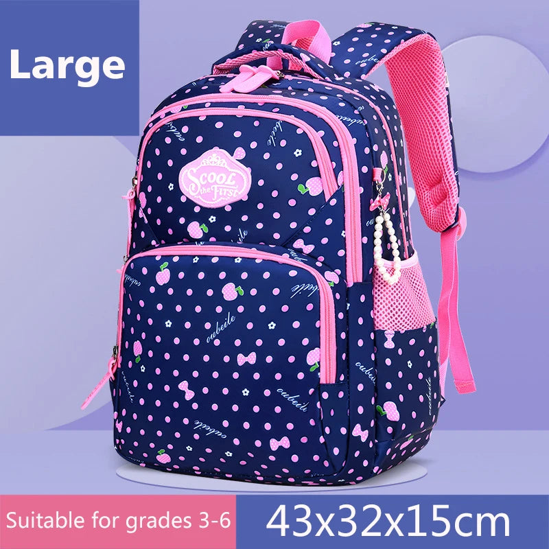 Children School Backpack For Girls Primary School Bags Students Backpack Book bag Waterproof  Kids Lightweight Schoolbag