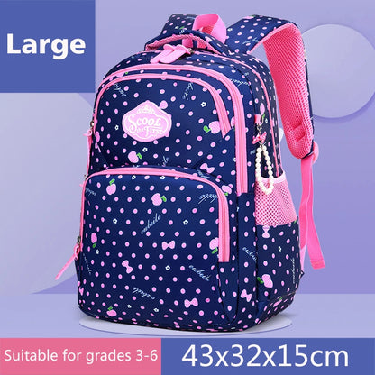 Children School Backpack For Girls Primary School Bags Students Backpack Book bag Waterproof  Kids Lightweight Schoolbag