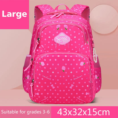 Children School Backpack For Girls Primary School Bags Students Backpack Book bag Waterproof  Kids Lightweight Schoolbag