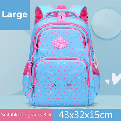 Children School Backpack For Girls Primary School Bags Students Backpack Book bag Waterproof  Kids Lightweight Schoolbag