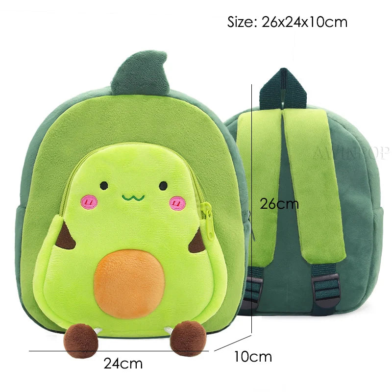 Children School Backpack Fruit Design Girl Boys Backpack Toddler Kids School Bags Kindergarten Cartoon Pineapple Bag Mochilas
