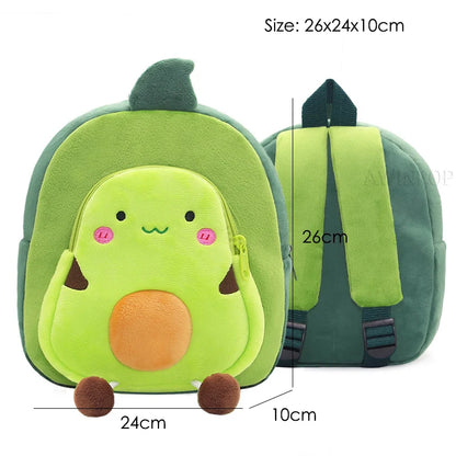 Children School Backpack Fruit Design Girl Boys Backpack Toddler Kids School Bags Kindergarten Cartoon Pineapple Bag Mochilas