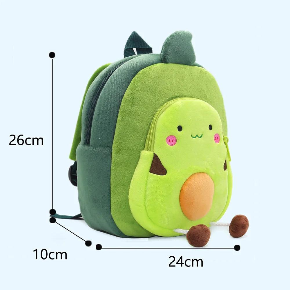 Children School Backpack Fruit Design Girl Boys Backpack Toddler Kids School Bags Kindergarten Cartoon Pineapple Bag Mochilas
