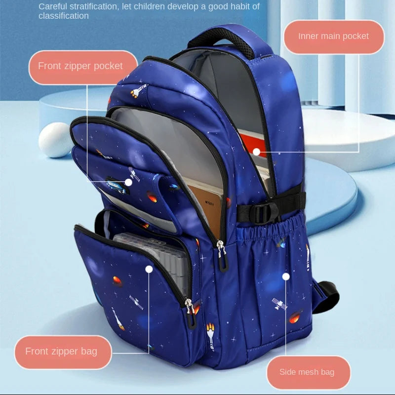 Children School Bags Boys Backpack Kids Primary Orthopedic School Backpack Waterproof Schoolbag Book Bag Mochila Infantil
