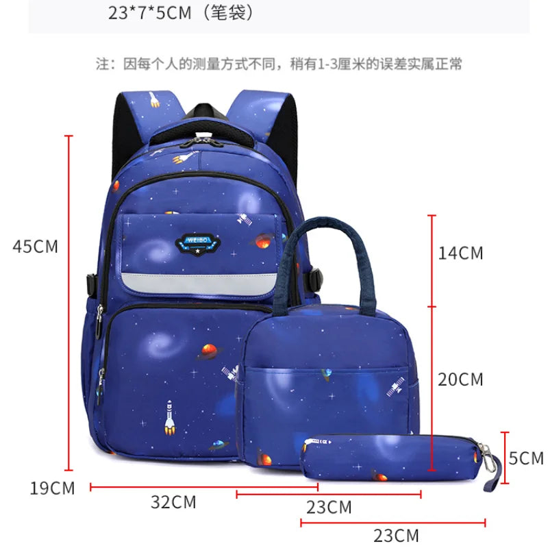 Children School Bags Boys Backpack Kids Primary Orthopedic School Backpack Waterproof Schoolbag Book Bag Mochila Infantil