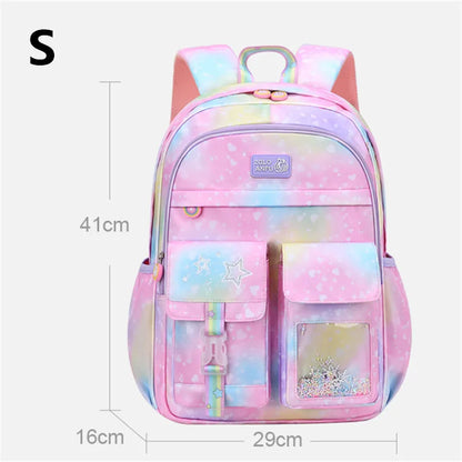 Children School Bags For Girls Kids Satchel Primary Orthopedic School Backpacks Princess Backpack Schoolbag knapsack Sac Mochila