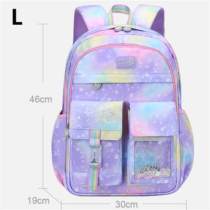 Children School Bags For Girls Kids Satchel Primary Orthopedic School Backpacks Princess Backpack Schoolbag knapsack Sac Mochila