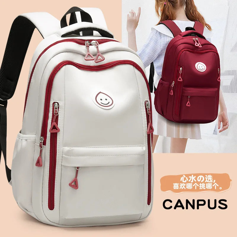 Children School Bags For Girls Large Schoolbag Kawaii Primary School Book Bag School Backpack Kids Waterproof Travel Rucksack