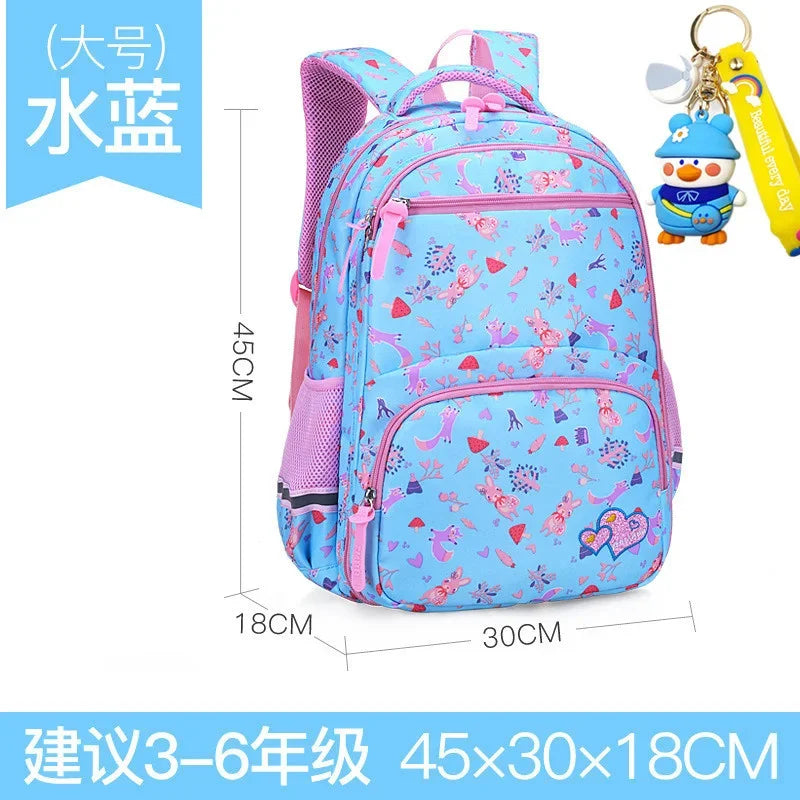 Children School Bags Girls Kids book bag Primary Orthopedic school backpack princess Backpack schoolbag kids Mochila Infantil