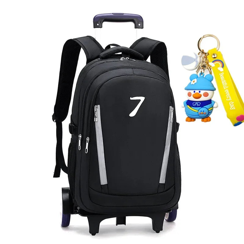 Children School Bags Mochila Kids Backpacks With Wheel Trolley Luggage For Girls Boys backpack Escolar Backbag Schoolbag