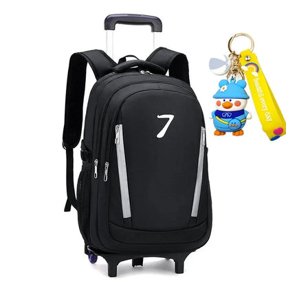 Children School Bags Mochila Kids Backpacks With Wheel Trolley Luggage For Girls Boys backpack Escolar Backbag Schoolbag