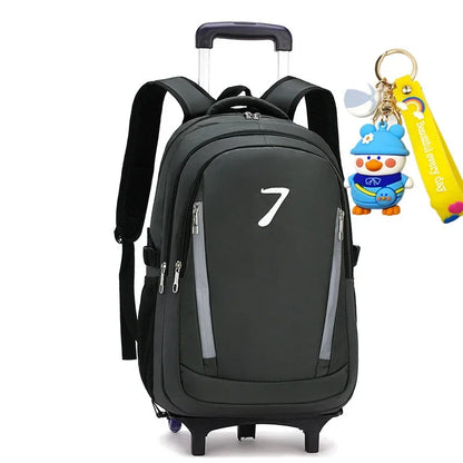 Children School Bags Mochila Kids Backpacks With Wheel Trolley Luggage For Girls Boys backpack Escolar Backbag Schoolbag