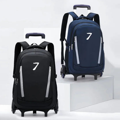 Children School Bags Mochila Kids Backpacks With Wheel Trolley Luggage For Girls Boys backpack Escolar Backbag Schoolbag