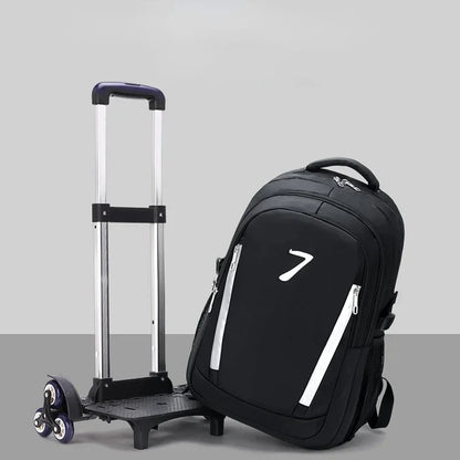 Children School Bags Mochila Kids Backpacks With Wheel Trolley Luggage For Girls Boys backpack Escolar Backbag Schoolbag