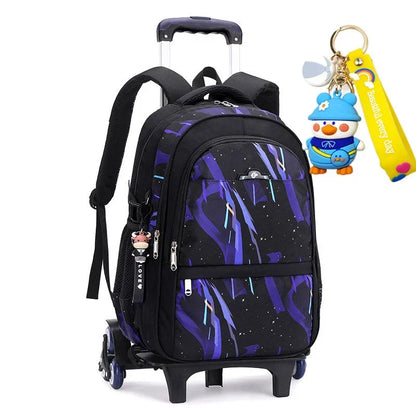 Children School Bags With Wheel Mochila Kids Backpacks Trolley Luggage For Girls Boys backpack Escolar Backbag Schoolbag