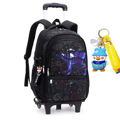 Children School Bags With Wheel Mochila Kids Backpacks Trolley Luggage For Girls Boys backpack Escolar Backbag Schoolbag