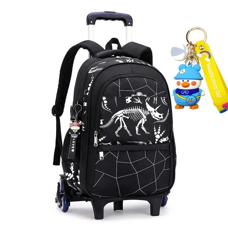 Children School Bags With Wheel Mochila Kids Backpacks Trolley Luggage For Girls Boys backpack Escolar Backbag Schoolbag