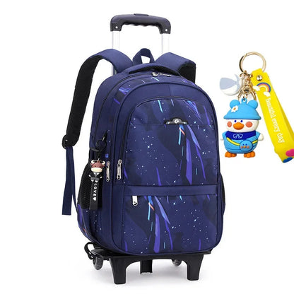 Children School Bags With Wheel Mochila Kids Backpacks Trolley Luggage For Girls Boys backpack Escolar Backbag Schoolbag