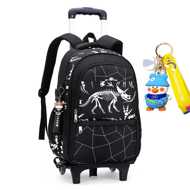 Children School Bags With Wheel Mochila Kids Backpacks Trolley Luggage For Girls Boys backpack Escolar Backbag Schoolbag