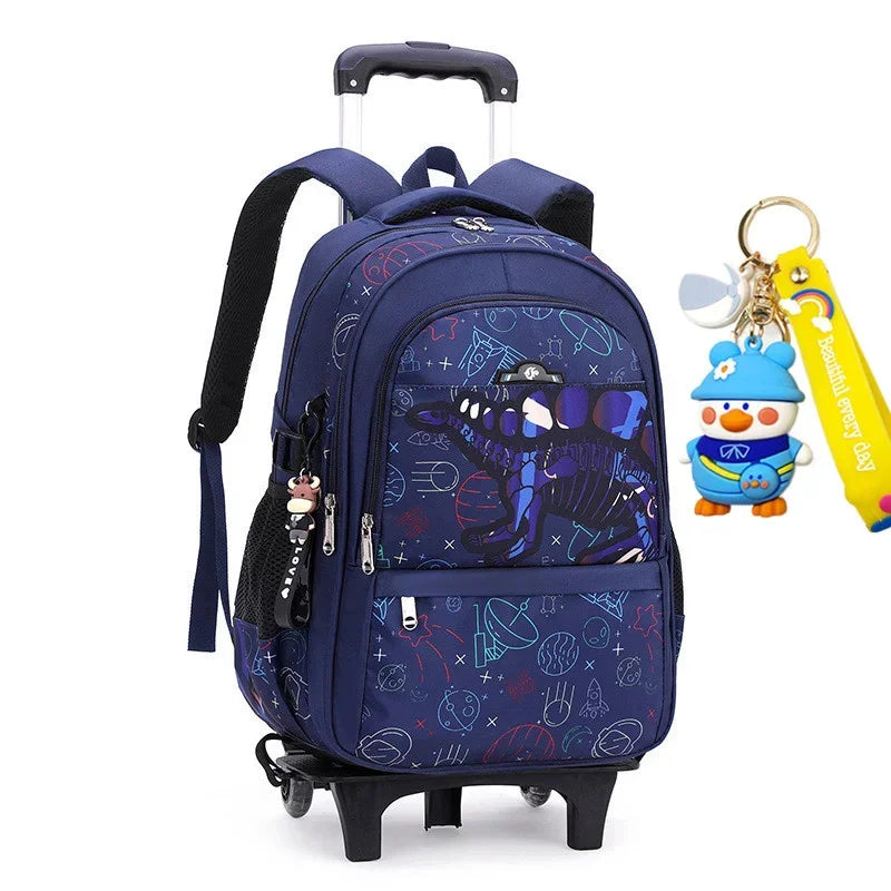 Children School Bags With Wheel Mochila Kids Backpacks Trolley Luggage For Girls Boys backpack Escolar Backbag Schoolbag