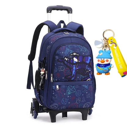 Children School Bags With Wheel Mochila Kids Backpacks Trolley Luggage For Girls Boys backpack Escolar Backbag Schoolbag