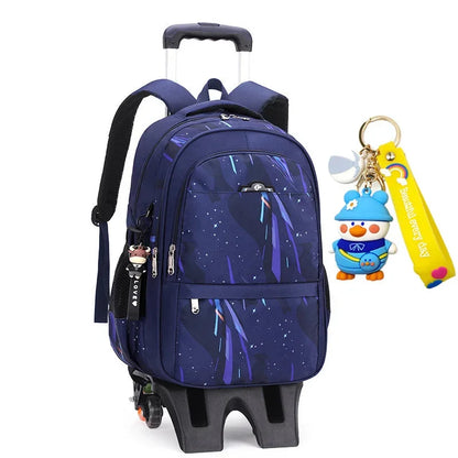 Children School Bags With Wheel Mochila Kids Backpacks Trolley Luggage For Girls Boys backpack Escolar Backbag Schoolbag