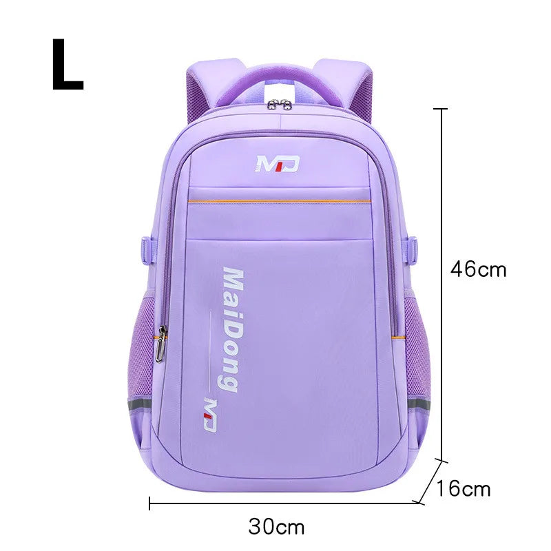Children School Bags for Teenager Girls Boys Kids Satchel Primary Waterproof School Backpack 2Size Orthopedics Schoolbag Mochila