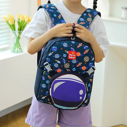 Children's Backpack Boys Go Out To Play Waterproof Small Backpack Ultra-light Kindergarten Cute Cartoon Printed Schoolbag
