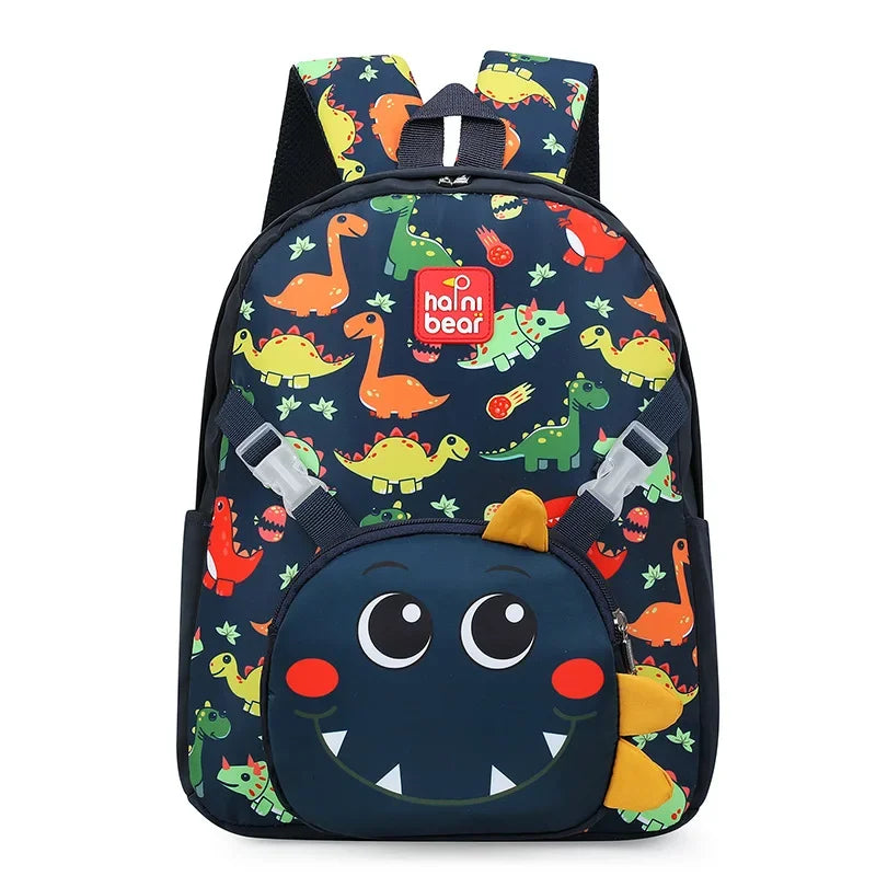 Children's Backpack Boys Go Out To Play Waterproof Small Backpack Ultra-light Kindergarten Cute Cartoon Printed Schoolbag