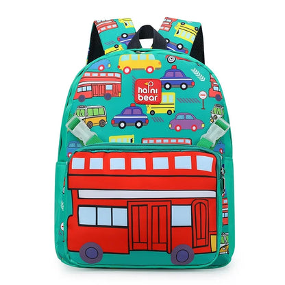 Children's Backpack Boys Go Out To Play Waterproof Small Backpack Ultra-light Kindergarten Cute Cartoon Printed Schoolbag