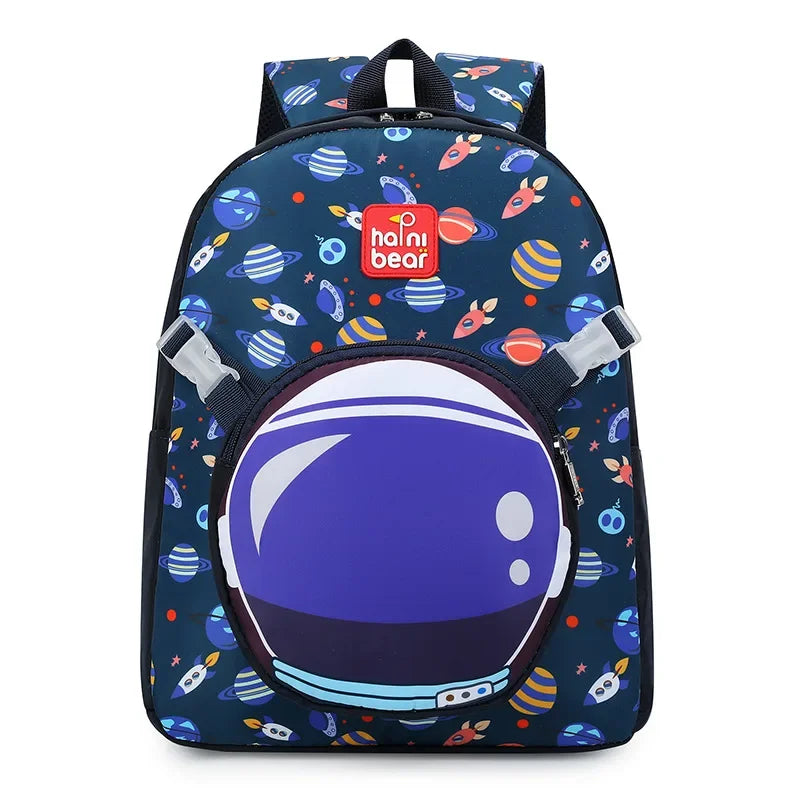 Children's Backpack Boys Go Out To Play Waterproof Small Backpack Ultra-light Kindergarten Cute Cartoon Printed Schoolbag