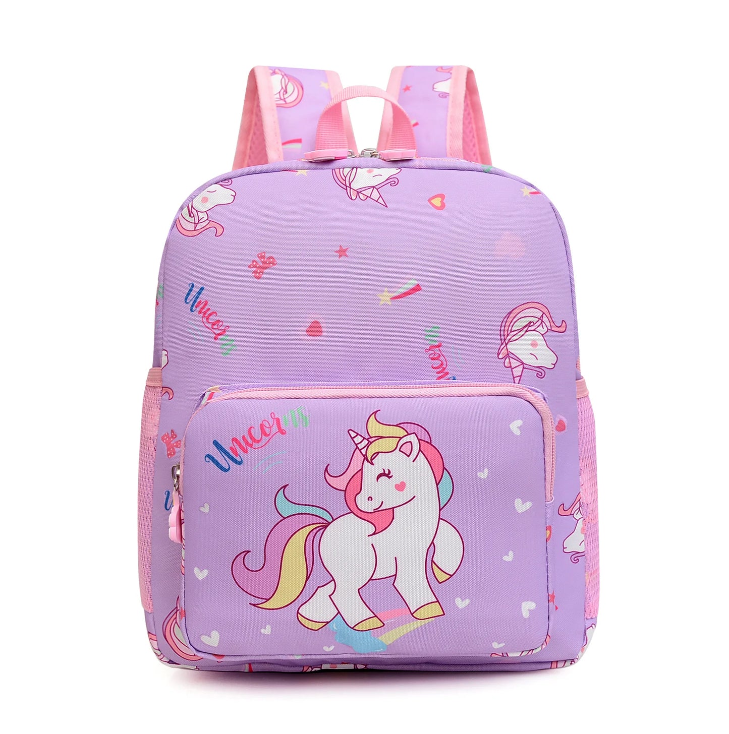 Children's Backpack Cute Cartoon Unicorn Girl Backpack Ultralight Kindergarten Schoolbag Pink Princess Bag Back-to-school Gift
