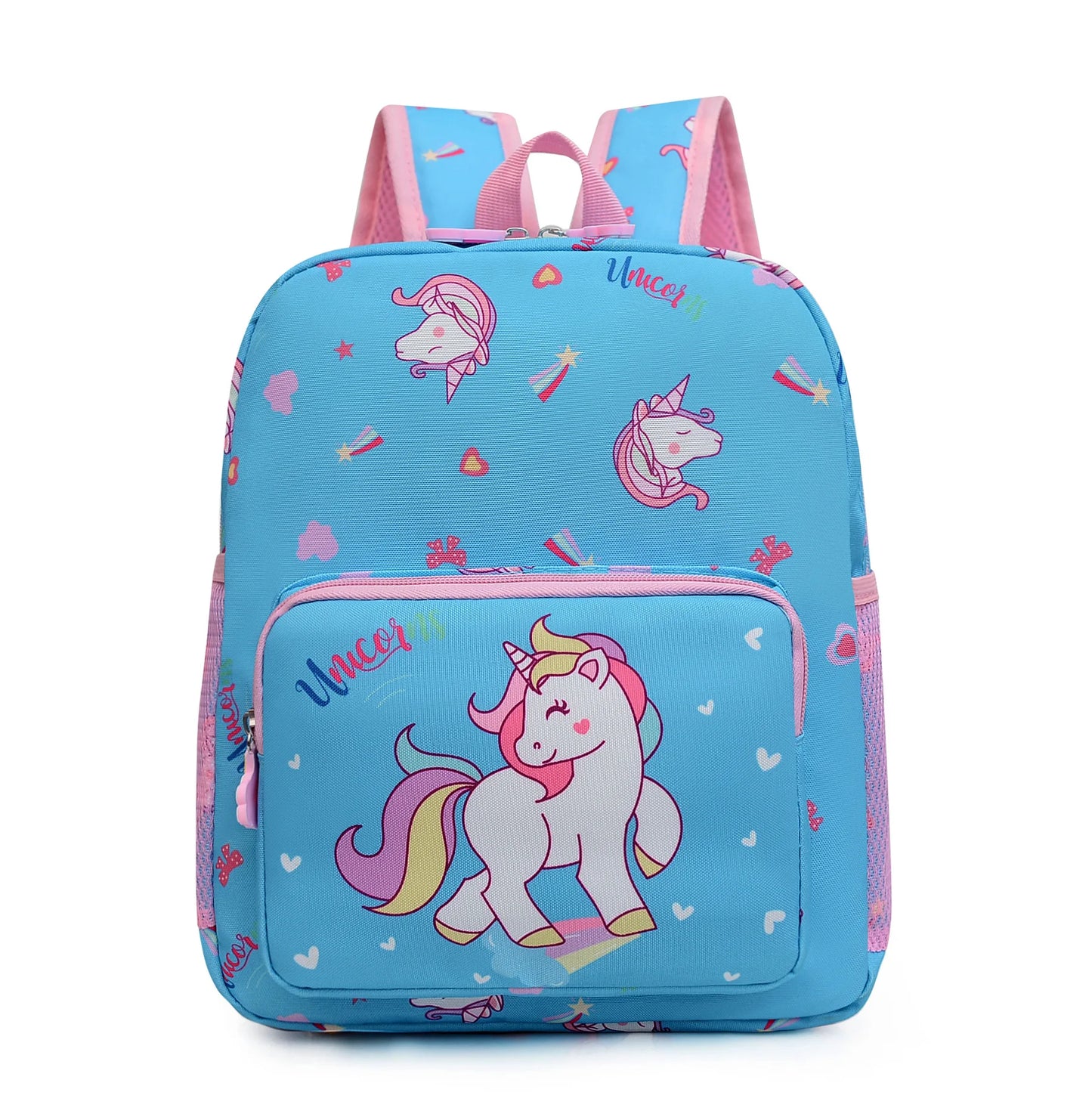 Children's Backpack Cute Cartoon Unicorn Girl Backpack Ultralight Kindergarten Schoolbag Pink Princess Bag Back-to-school Gift