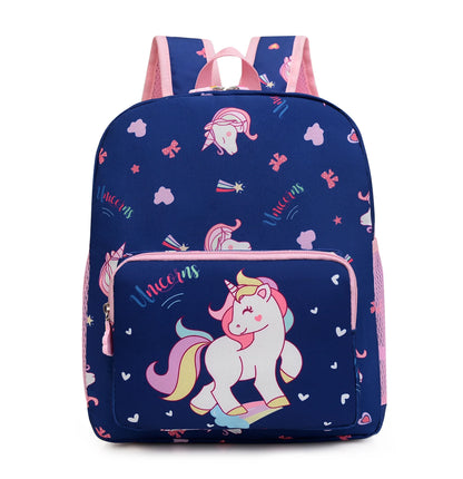 Children's Backpack Cute Cartoon Unicorn Girl Backpack Ultralight Kindergarten Schoolbag Pink Princess Bag Back-to-school Gift