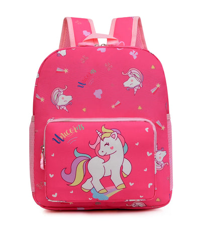 Children's Backpack Cute Cartoon Unicorn Girl Backpack Ultralight Kindergarten Schoolbag Pink Princess Bag Back-to-school Gift