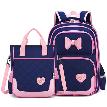 Children's School Backpack for Girls Kawaii School Bag Handbag Teenagers Backpacks for Students Kids Bags