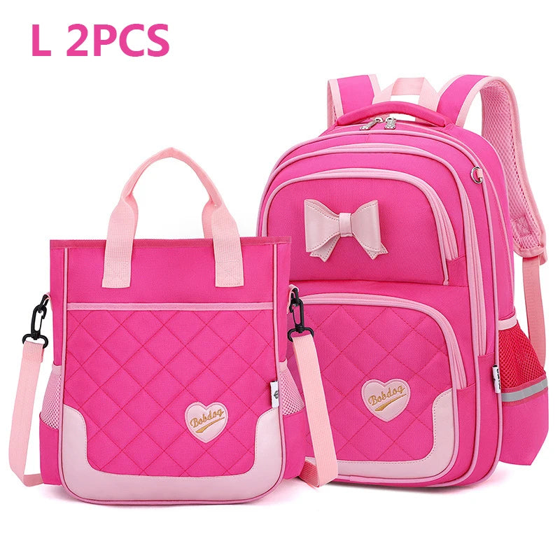 Children's School Backpack for Girls Kawaii School Bag Handbag Teenagers Backpacks for Students Kids Bags
