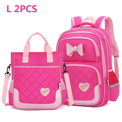 Children's School Backpack for Girls Kawaii School Bag Handbag Teenagers Backpacks for Students Kids Bags