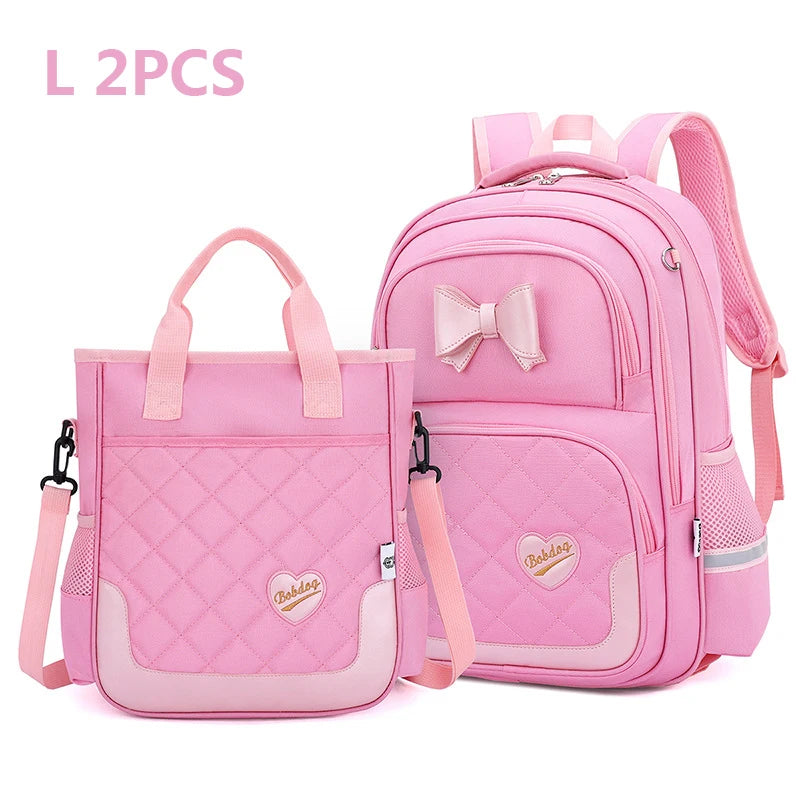 Children's School Backpack for Girls Kawaii School Bag Handbag Teenagers Backpacks for Students Kids Bags