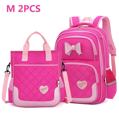 Children's School Backpack for Girls Kawaii School Bag Handbag Teenagers Backpacks for Students Kids Bags