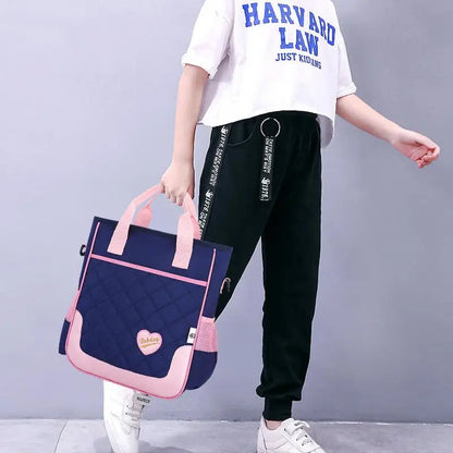 Children's School Backpack for Girls Kawaii School Bag Handbag Teenagers Backpacks for Students Kids Bags