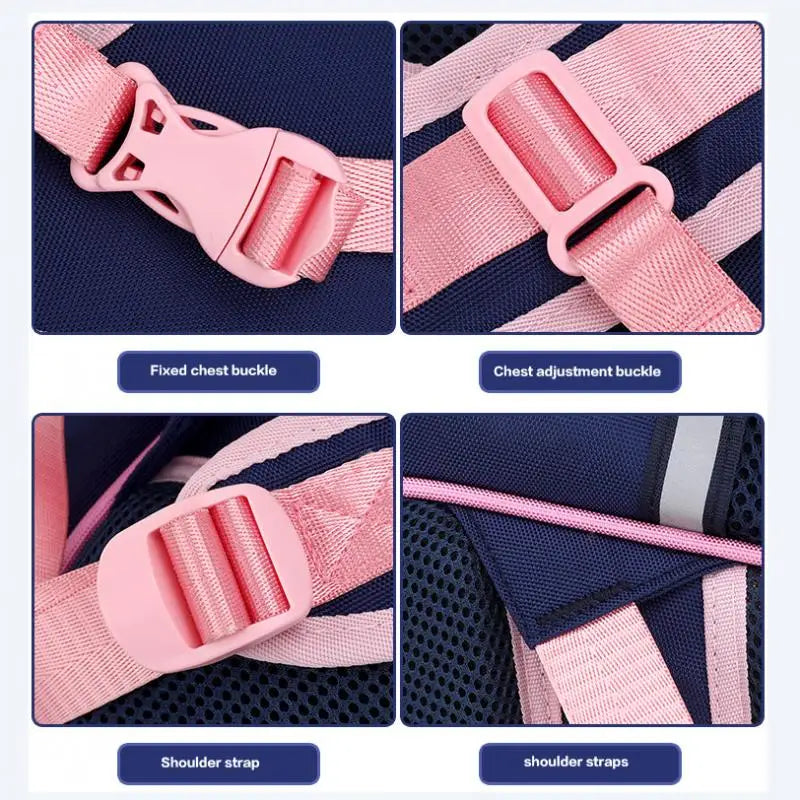 Children's School Backpack for Girls Kawaii School Bag Handbag Teenagers Backpacks for Students Kids Bags