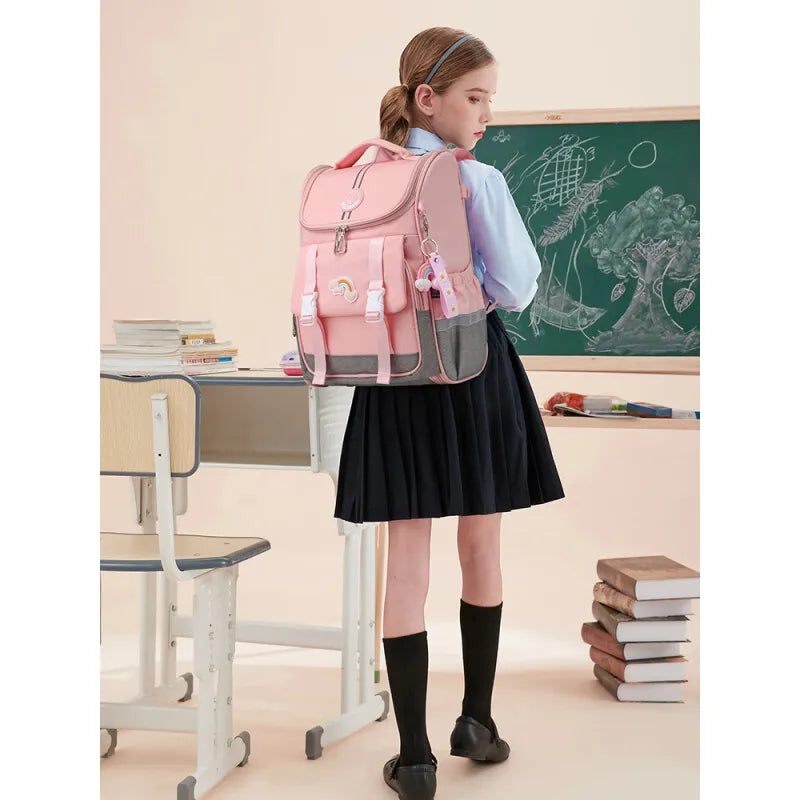 Children's School Bag For Girls Boy Students Backpack Teenagers primary School Cute Kids Schoolbag Mochilas Escolares