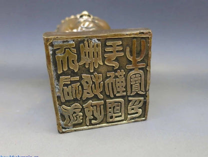 China Brass copper Buddhism Buddha illuminates Buddha head Sculpture Statue