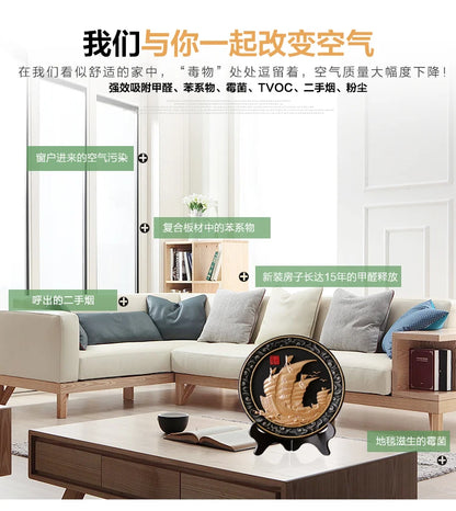 China Leader National gift HOME office Comapny successful career thriving business sailing boat ART FENG SHUI carving Ornament