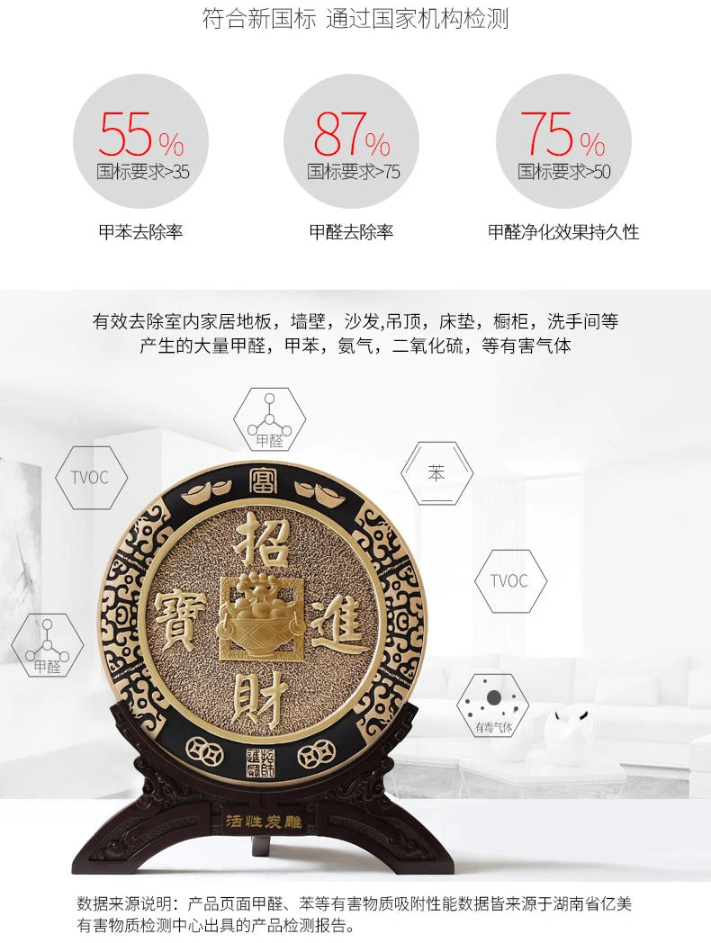 China National gift- HOME Company TOP decoration thriving business ZHAO CAI JIN BAO FENG SHUI Sculpture art efficacious Mascot